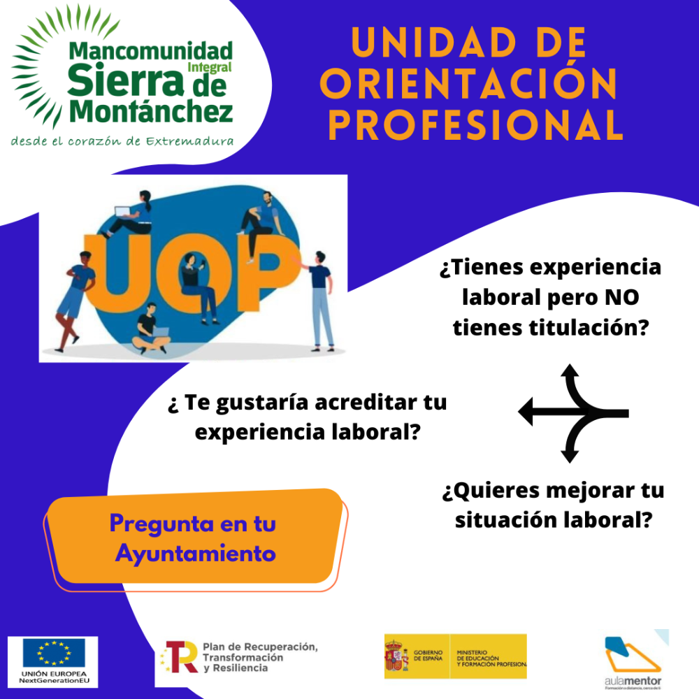 Imagen SERVICIO DE ORIENTACIÓN PROFESIONAL