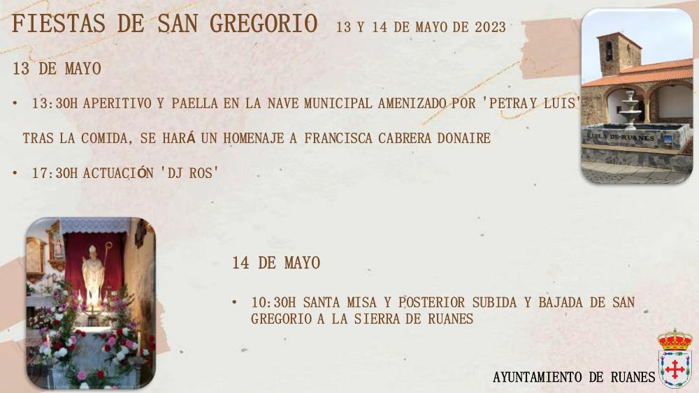 Imagen Ruanes: Fiestas de San Gregorio