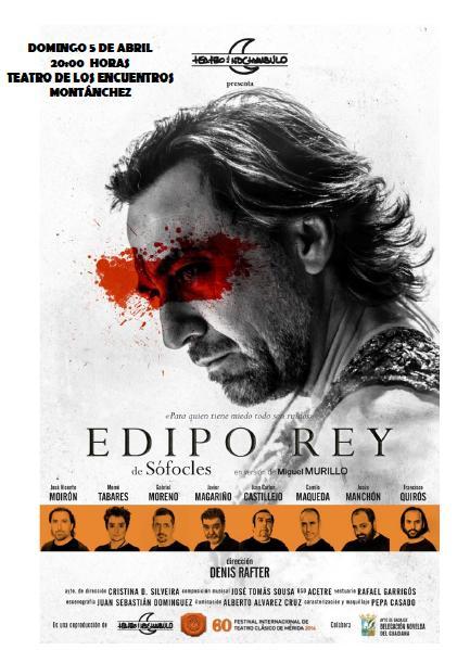 Imagen Edipo Rey en Montánchez.