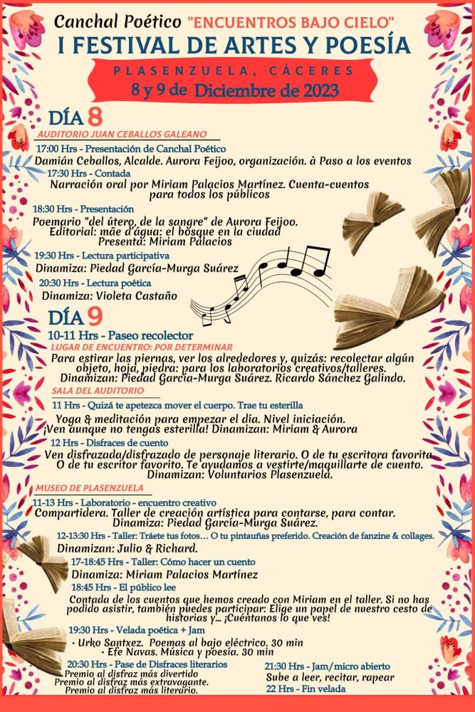 Imagen PLASENZUELA: RUTA SENDERISTA EL 25 DE NOVIEMBRE Y FESTIVAL DE ARTE Y POESIA EL 8 Y 9 DE DICIEMBRE