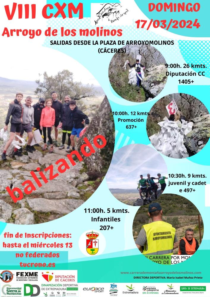 Imagen ARROYOMOLINOS: CARRERA POR MONTAÑA