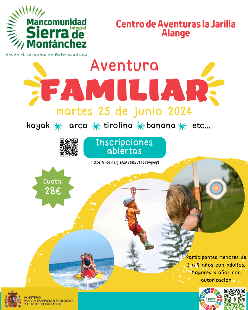 Imagen AVENTURA FAMILIAR- CENTRO DE ACTIVIDADES NAUTICAS Y DE AVENTURA DE ALANGE