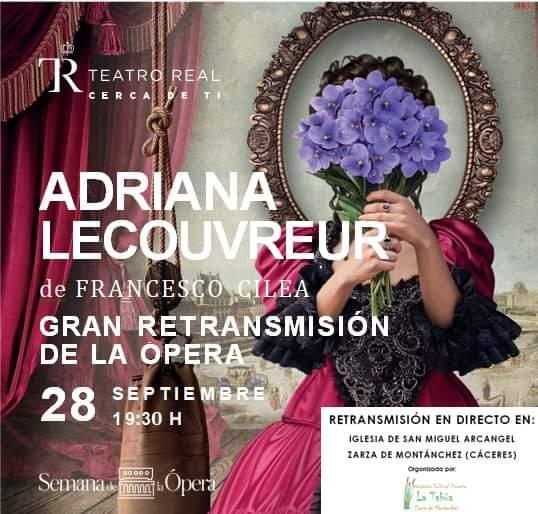 Imagen Gran Retransmisión de Ópera: Adriana Lecouvreur