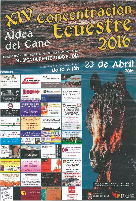 Imagen CONCENTRACIÓN COMARCAL ECUESTRE. ALDEA DEL CANO