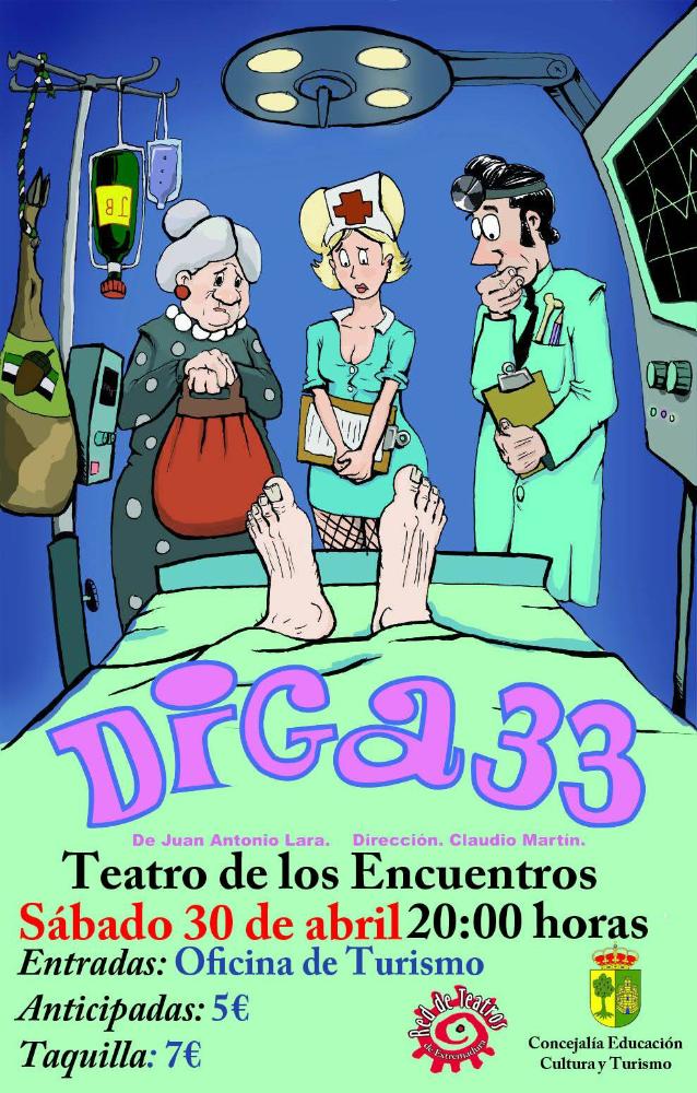 Imagen TEATRO DE LOS ENCUENTROS 'DIGA 33'. MONTÁNCHEZ