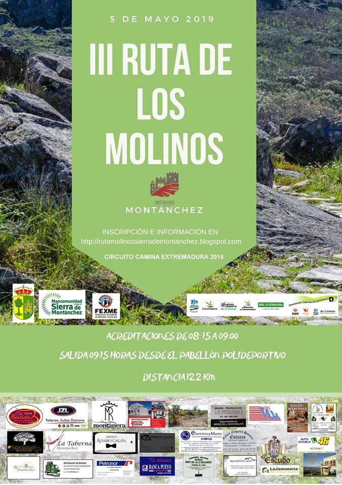 Imagen III RUTA DE LOS MOLINOS - MONTÁNCHEZ - 5 DE MAYO DE 2019