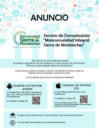 Imagen NUEVA APLICACIÓN BANDOMOVIL DE LA MANCOMUNIDAD