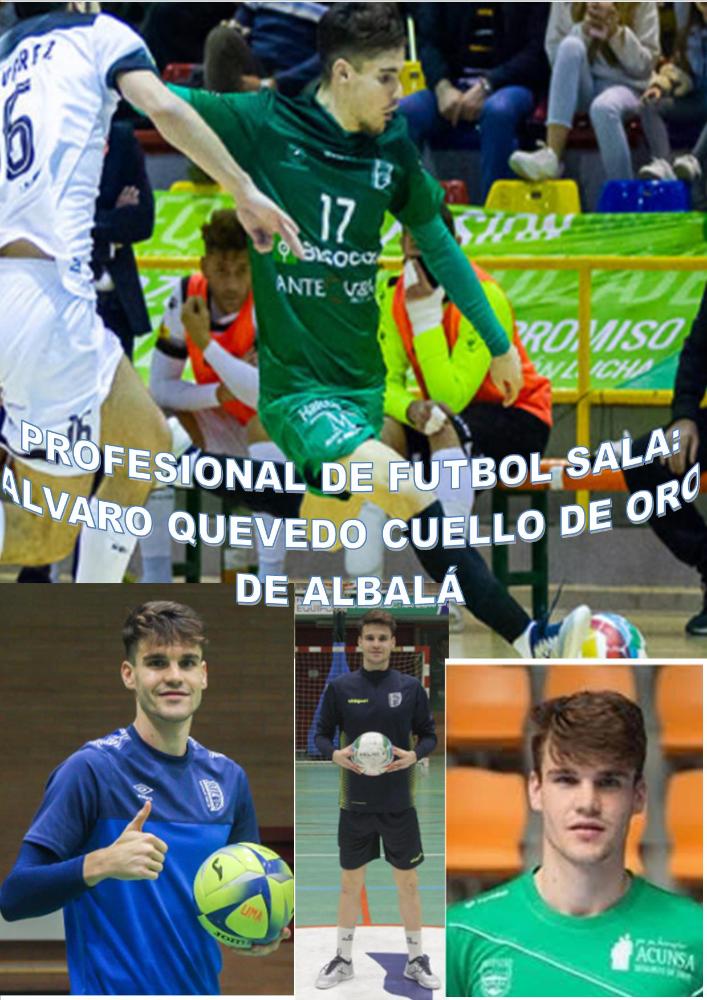 Imagen ENTREVISTA A ÁLVARO QUEVEDO- PROFESIONAL DE FÚTBOL SALA