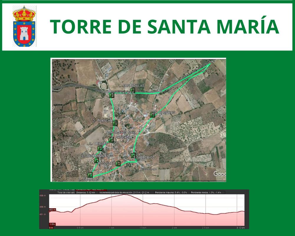 Imagen PASEO SALUDABLE TORRE DE SANTA MARÍA