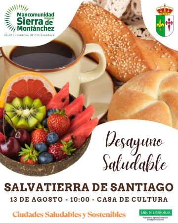 Imagen Desayuno saludable - Salvatierra de Santiago