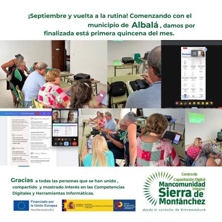 Imagen Finalizada la primera quincena de septiembre de formaciones en digitalización