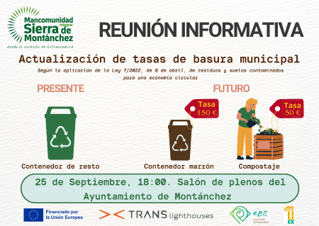 Imagen Reunión informativa en Montánchez basura municipal