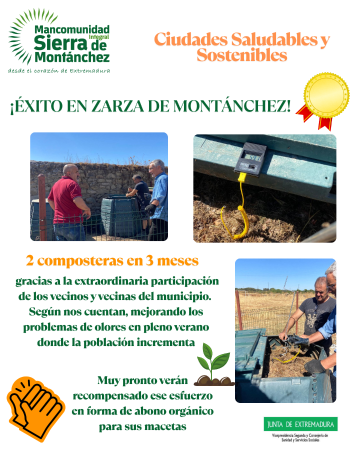 Imagen ¡ÉXITO EN ZARZA DE MONTÁNCHEZ!