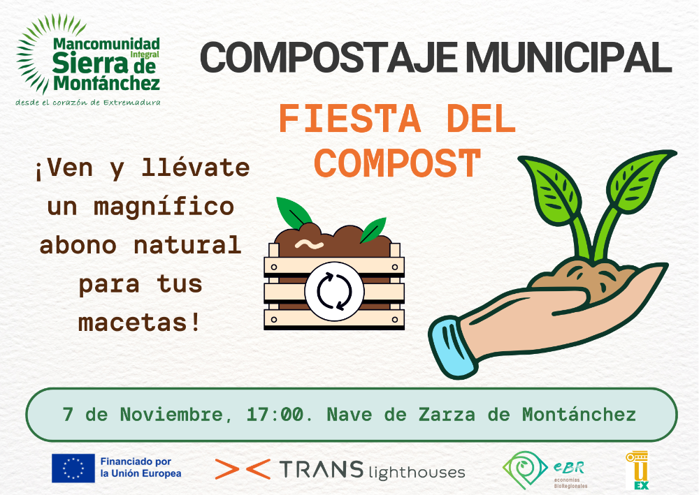 Imagen ¡Ven a la Fiesta del Compost el día 7 de Noviembre en Zarza de Montánchez!