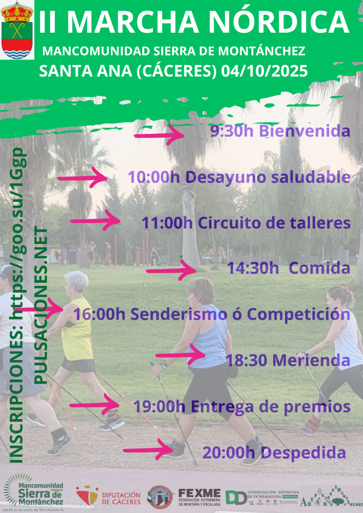 Imagen Marcha Nórdica el 23 de Noviembre en Albalá