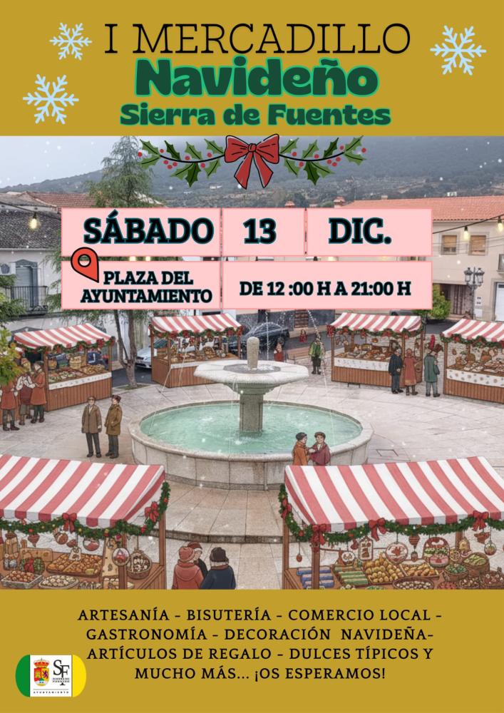 Imagen Primer Mercadillo Navideño en Sierra de Fuentes