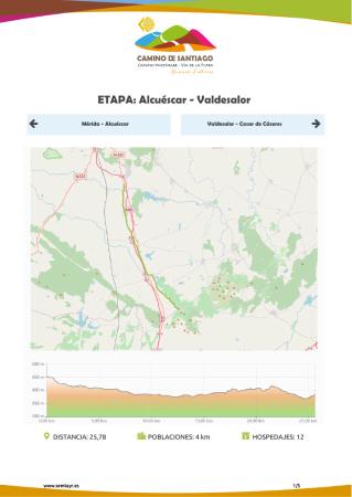 Imagen CAMINO DE SANTIAGO. CAMINO MOZÁRABE. PROYECTO SEMTAYR