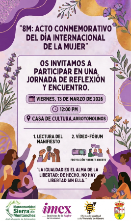 Imagen 8M: Acto conmemorativo del Día Internacional de la Mujer