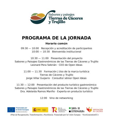 Imagen Presentación del proyecto “Sabores y Paisajes Gastronómicos de las Tierras de Cáceres y Trujillo”