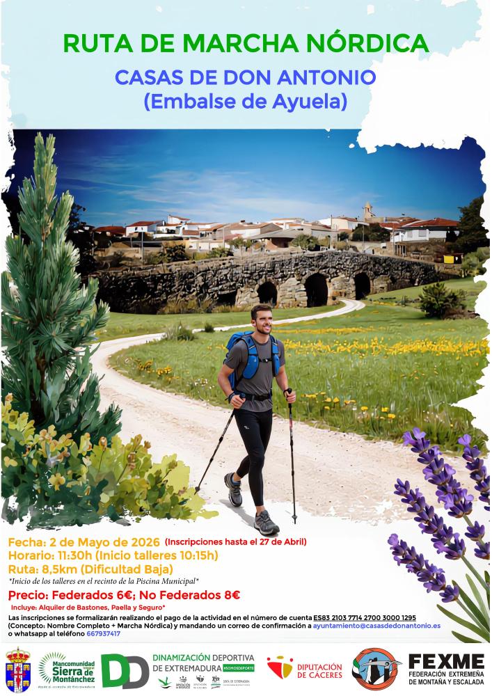 Imagen MARCHA NÓRDICA (TALLER + RUTA)