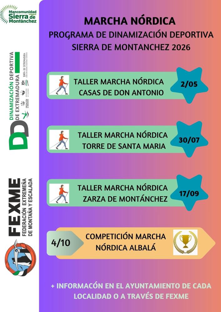 Imagen Talleres y Competición de Marcha Nórdica