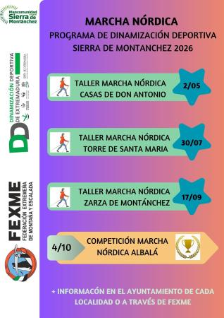 Imagen Talleres y Competición de Marcha Nórdica