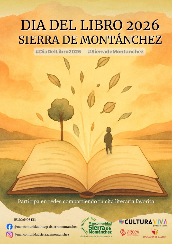 Imagen Celebramos el Día del Libro 2026 en Sierra de Montánchez