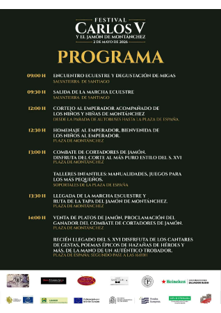 Imagen Festival Carlos V y el Jamón de Montánchez 2026