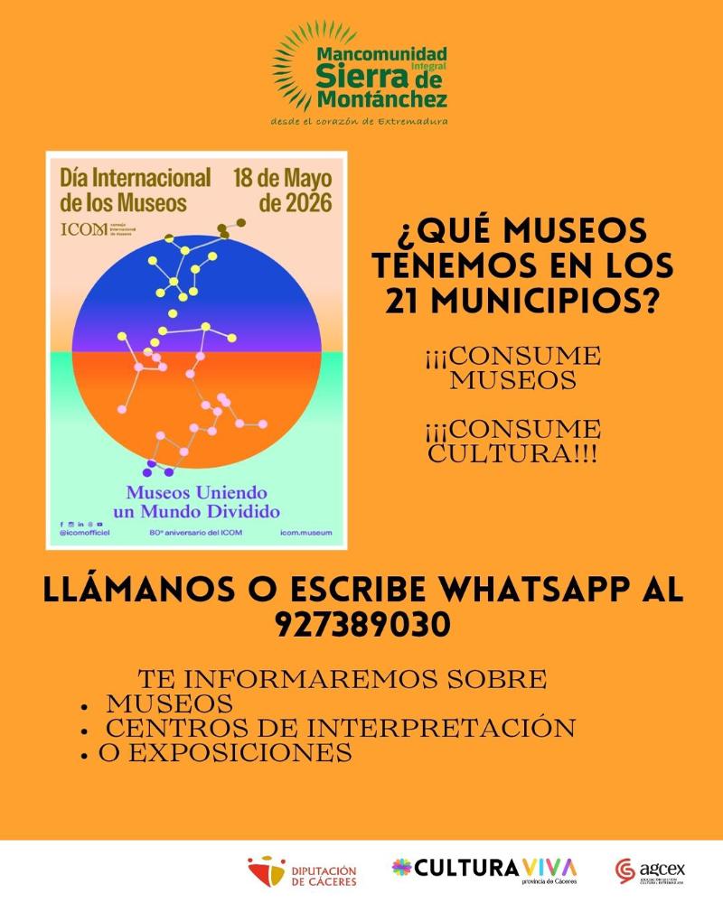 Imagen Día Internacional de los Museos · 18 de mayo de 2026