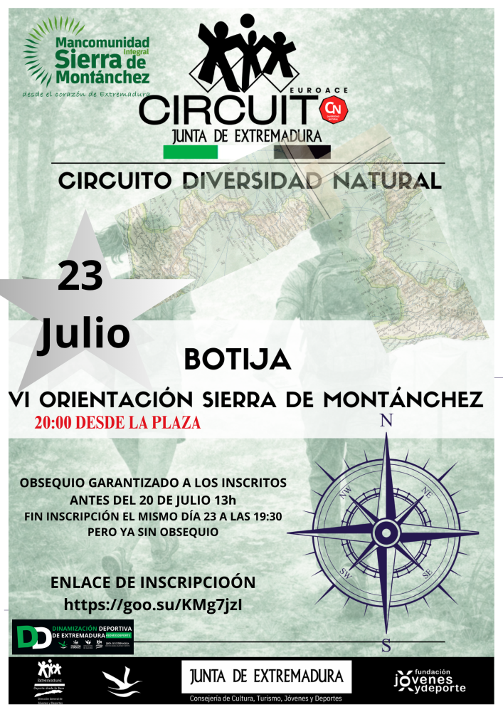 Imagen VI Orientación Sierra de Montánchez - 23 Julio - Botija