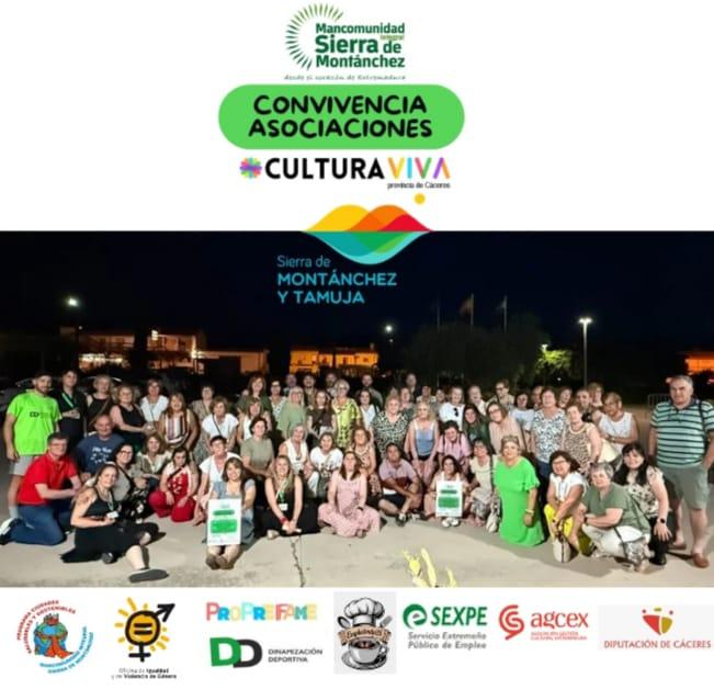 Imagen Convivencia de Asociaciones Cultura Viva- Mancomunidad Integral Sierra de Montánchez