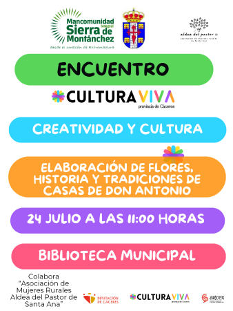 Imagen ENCUENTRO CULTURA VIVA