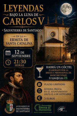 Imagen Leyendas Bajo la Luna de Carlos V - Salvatierra de Santiago - 12 septiembre