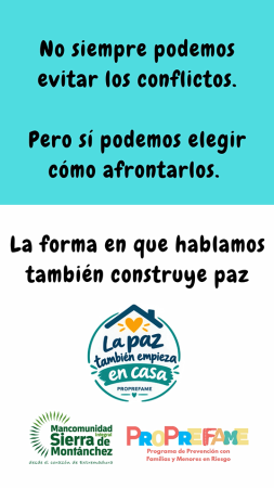 Imagen La paz también se construye con nuestras palabras.