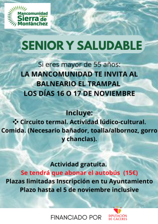 Imagen La Mancomunidad te invita al Balneario 